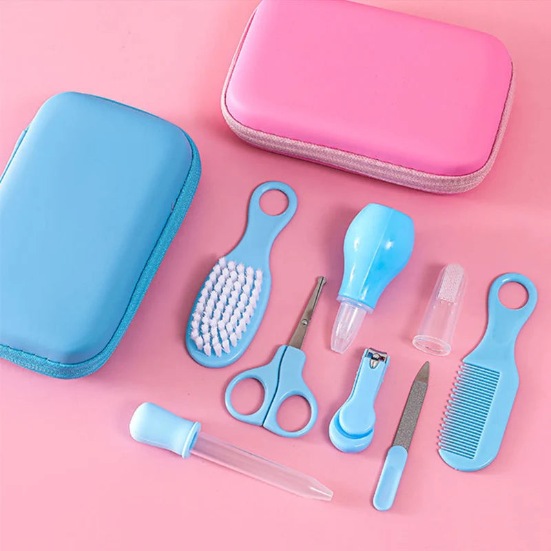 TinyTouch: Complete Baby Care Kit - 8 Essential Pieces for Newborn Health & Grooming